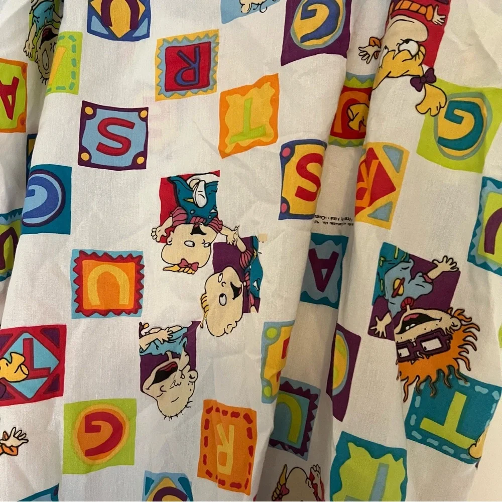 Rugrats Vintage 3 Piece Twin Sheet Set